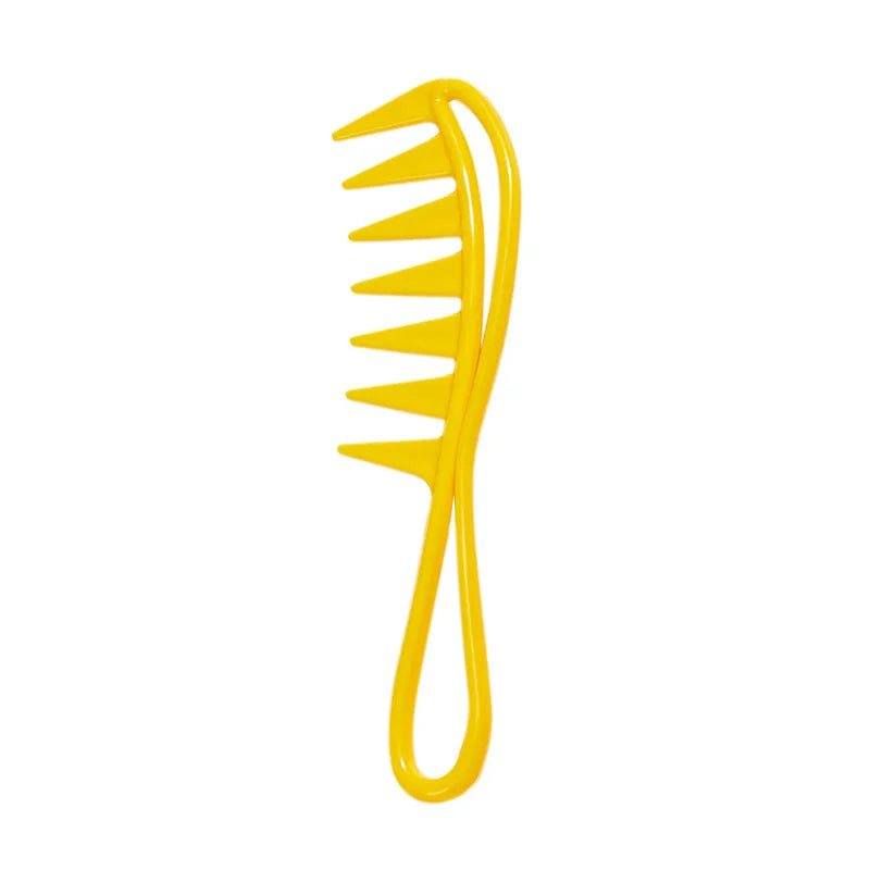 Antistatic Wide Teeth Retro Oil Head Comb Hair Styling Zoning Comb Detangle Curl Hair Comb Salon Hairdressing Tool For Men Woman Quick Pick Grocers