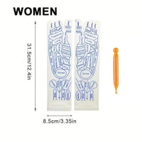 Physiotherapy Foot Care Massage Relieve Tired Feet Sock Acupressure Foot Massager Reflexology Socks Foot Acupoint Massage Tool Quick Pick Grocers