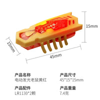 Pet Interactive Mini Electric Bug Cat Toy Kitten Escape Obstacle Automatic Flip Toy Battery Operated Vibration Beetle Supplies Econic Blanks