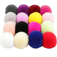 Pompom 5cm 6cm 8cm Fluffy Fur Ball Soft Pompon DIY Pompons For Keychain Sewing On Scarf Hats Shoes Apparel Craft Supplies Econic Blanks