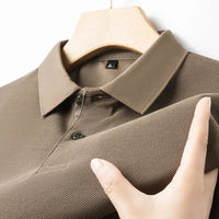 Men's 100% Cotton Polo Shirt - Summer Casual Breathable Tee,19 Colors,Ideal for Golf and Sports,Business Casual,Silk-Like Finish Quick Pick Grocers