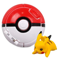 Pokemon Elf Ball Pokeball Anime Figure Cartoons Pikachu Charizard Piplup Kyogre Pocket Monster Pet Anime Action Model Toy Gifts Quick Pick Grocers