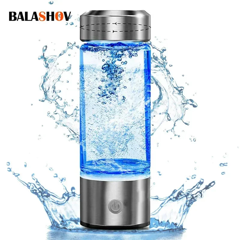 Hydrogen-Rich Water Cup Portable Electric Hydrogen Rich Water Generator Bottle Titanium Quality Filter Healthcare Water Cup USB Quick Pick Grocers