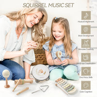 Musical Instruments Montessori Music Baby 0 12 Months Toys Drum Xylophone Kids Early Educational Wooden Instruments Baby Toys Purest Peak