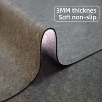 Large Size Wool Felt Mouse Pad Office Computer Desk Protector Mat Table Laptop Cushion Non-slip Gaming Accessories Keyboard Mat Quick Pick Grocers