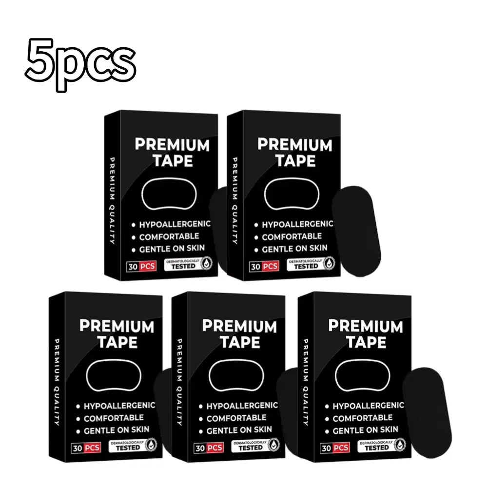 Anti Snoring Sleep Mouth Tape, Best Breathing Nasal Strips Medical Grade Improved Sleeping Snoring Relief Purest Peak