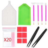 Diamond Painting Tools with Diamond Embroidery Box and Multiple Sizes Painting Pens for Adults to Make Art Craft Econic Blanks