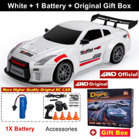 4WD RC Car Remote Control Cars 2.4G Radio High Speed Drift Racing Monster 4x4 Truck RTR Vehicle Toy Gift for Kids Children Econic Blanks