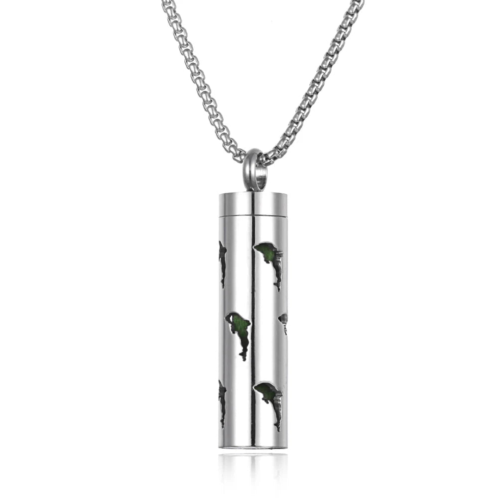 Long Strip Stainless Steel Aromatherapy Necklace Perfume Diffuser Essential Oil Diffuser Pendant Necklace Jewelry Accessories Econic Blanks