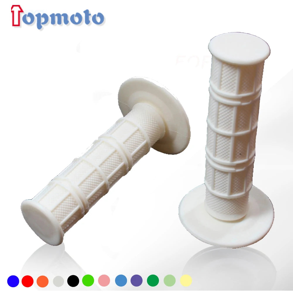 22mm 24mm Motorcycles Grip Dirt Bike Grips 7/8" Rubber Biker Scooter Handle Grip For Handlebar Mx Pillow Top Throttle 22mm Bar Quick Pick Grocers