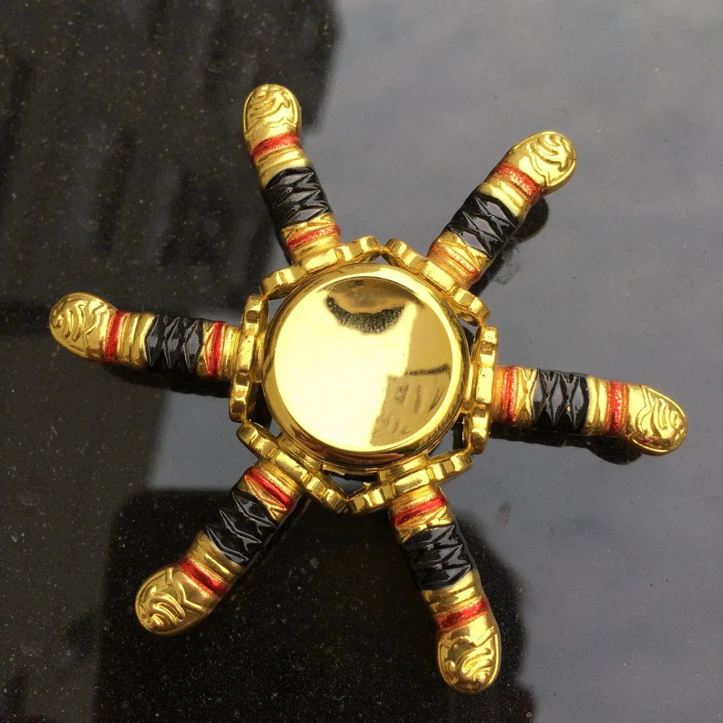 Creativity Hand Spinner Gun Zinc Alloy Metal Fidget King of Glory Weapon Series Kids Stress Relief Funny Toys Econic Blanks