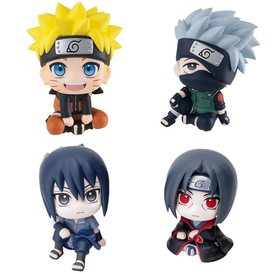 9cm Naruto Anime Figure Uzumaki Naruto Kakashi Uchiha Sasuke Itachi Cute Toys Q Figurals Action Figurine Model Quick Pick Grocers