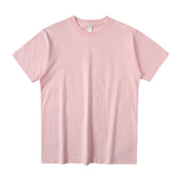 Dukeen 280gsm Oversized Heavy T-Shirt for Men Summer Short Sleeve Tee Cotton Solid Color Top Casual T Shirts One Piece Quick Pick Grocers