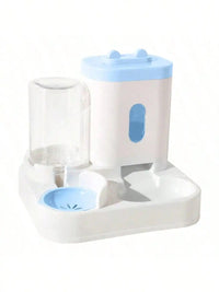 1-Pack Automatic Gravity-Fed Cat Water Dispenser & Feeder - Spill-Proof Large Capacity One-Piece Design, Quick Pick Grocers
