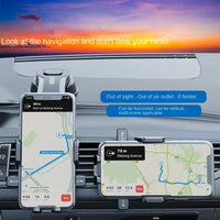 Car holder mobile phone 2025 new car central control instrument panel clip navigation dedicated anti-shake fixed support frame