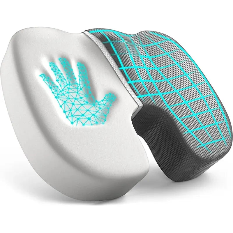 Ergonomic Memory Cotton Office Cushion Hemorrhoid Cushion Chair Cushion Sedentary Artifact Student Ass Cushion Econic Blanks