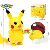 Pokemon Figures Toys Pocket Monsters Ball Model Pikachu Gengar Pokeball Dragonite Snorlax Pokeball Action Figures Toy Quick Pick Grocers