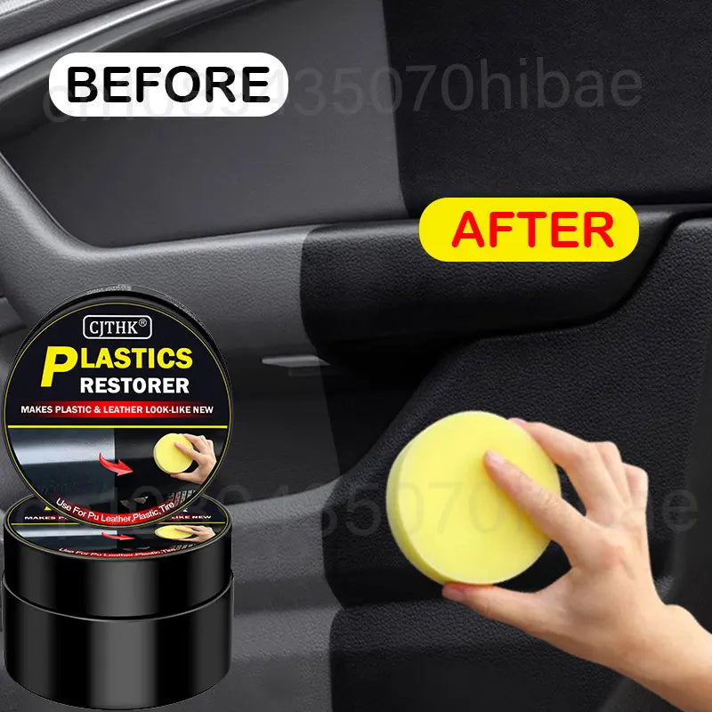 Car Plastic Restorer Back To Black Gloss Car Cleaning Products Plastic Leather Restore Auto Polish And Repair Coating Renovator Quick Pick Grocers