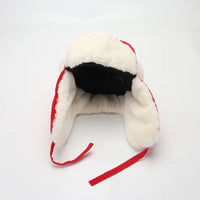 Bomber Hat Female Winter For Men Women Thick Warm Fur Velvet Cold Cap Male Snow Russian Ear Flap Purest Peak
