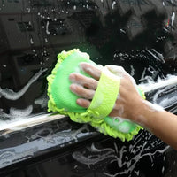 Microfiber Car Washer Sponge Cleaning Car Care Detailing Brushes Washing Towel Auto Gloves Styling Accessories Quick Pick Grocers