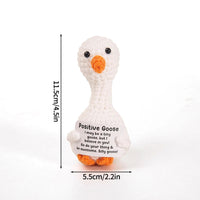 Crochet Positive Energy Doll Pocket Hug Mother's Day Gifts 2026 Handmade Knitted Ornament Handmade Crochet Doll Graduation Gifts Quick Pick Grocers