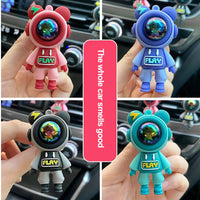 Cute Astronaut Figurines Ornaments Decoration Car Aromatherapy Air Freshener Air Vent Fragrance Interior Perfume Diffuser