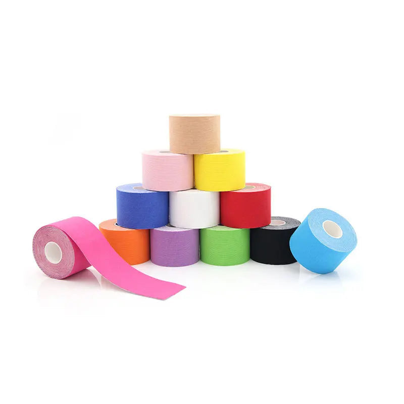Kinesiology Tape Elastic Sports Tape Muscle Support, Breathable Waterproof Athletic Tape for Knee/Shoulder Pain Relief, Physio R Quick Pick Grocers