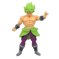 Anime 17-18CM Dragon Ball Z Super Saiyan Son Goku Broly Vegeta Anime Action Figure Model Gifts Collectible Figurines for Kids Quick Pick Grocers