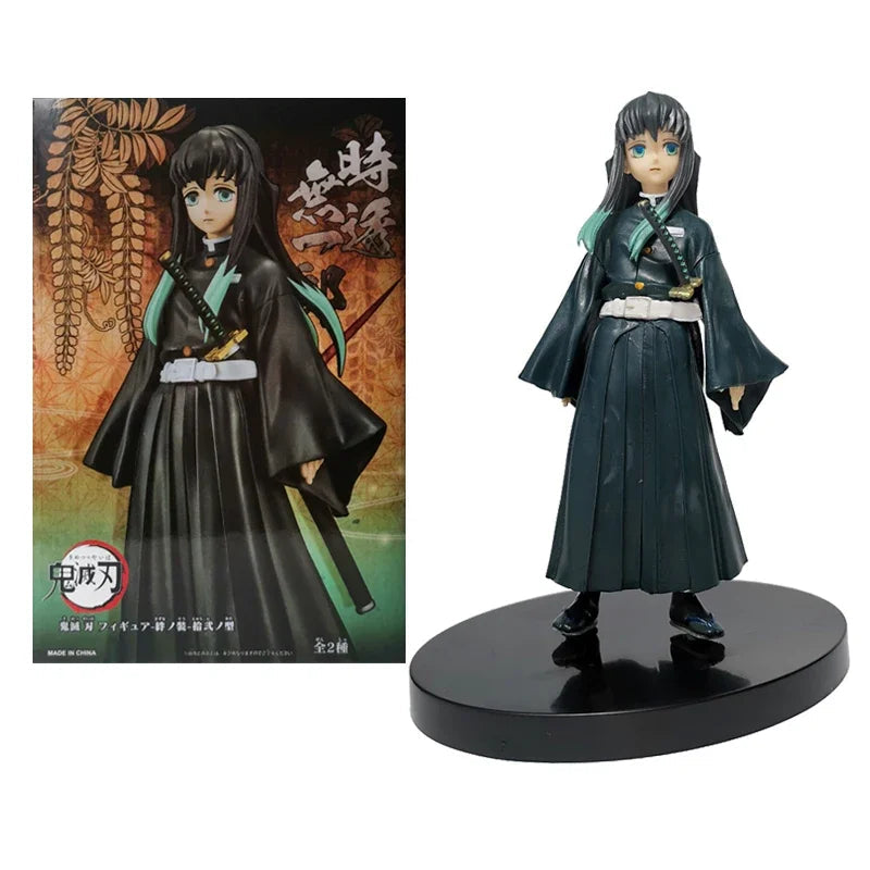 Anime Figure Demon Slayer Figures Kimetsu No Yaiba Doll Tanjiro Nezuko Zenitsu Figurine Inosuke Warrior Action Figure Model Toys Quick Pick Grocers