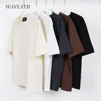 100% Cotton Five Half Sleeve Men's Women Summer T-shirt Loose Short-sleeved Casual Basic Shirt O Neck Solid Color Tops Quick Pick Grocers