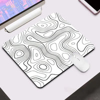 Fluid Mouse Pad Multiple Sizes Large Square Computer Office Game Table Mats Rubber Anti-slip Mousepads Small Decor Desk Pads Quick Pick Grocers