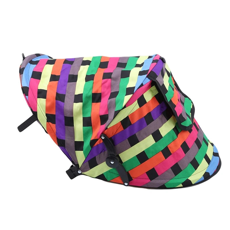 Baby Stroller Sunshield Shade Protection Hood Canopy Cover Prams Stroller Accessories Visor Sitting and Lying Shade Purest Peak
