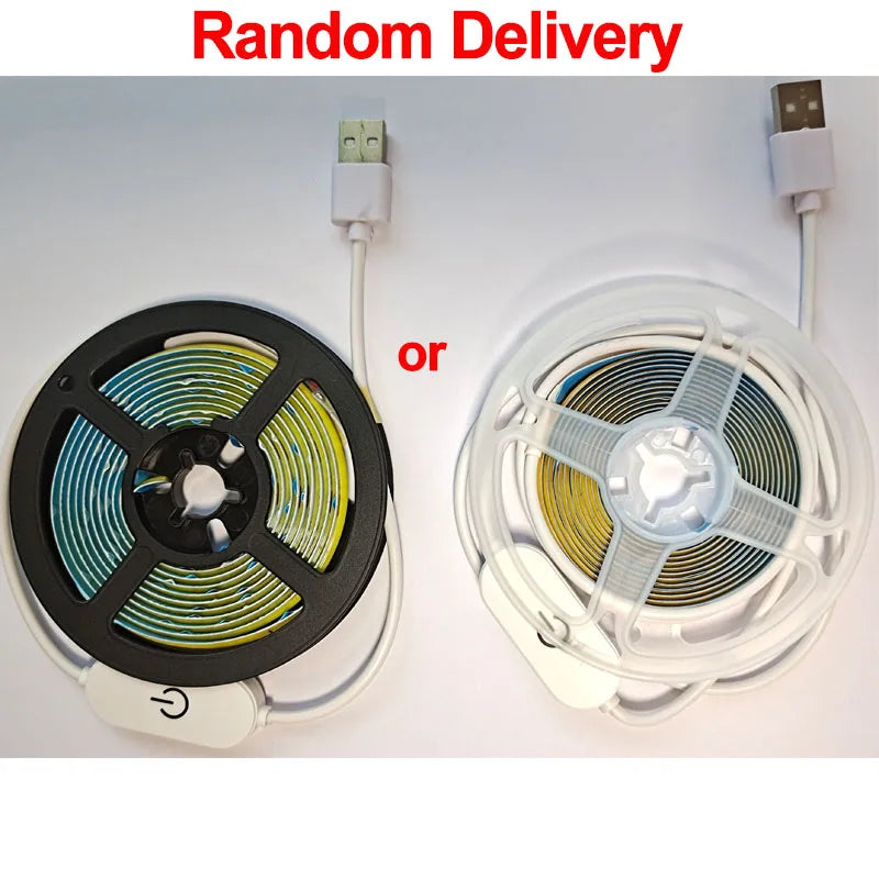 LED COB USB Strip Light – Touch Dimmer Flexible Indoor Lighting Econic Blanks