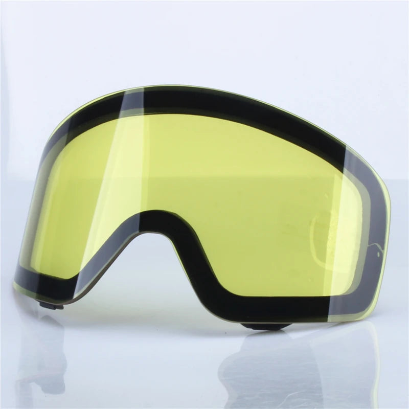 Magnetic Flip Cover Double Layer Anti-Fog Ski Goggles Snowboard Glasses Snowmobile Eyewear Outdoor Sports Optical Protection Quick Pick Grocers