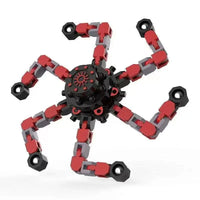 Deformed Fidget Spinner Chain Toys For Children Antistress Hand Spinner Vent Toys Adult Stress Relief Fidget Sensory Gyro Gift Econic Blanks