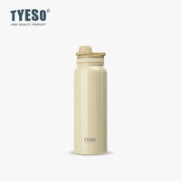 Tyeso Stainless Steel Thermal Water Bottle Portable Tumbler Sport Vacuum Flask Keeps Cold and Heat Thermal Mug Car Insulated Cup Econic Blanks