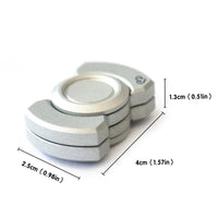 Metal Magnetic Slider Transform Hand Spinner Push Card Mini EDC Stress Relief Push Card Adult Fidget Toys Anti Anxiety Econic Blanks