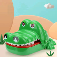 New Family Toys Crocodile Teeth Toys Alligator Family Party Toy Interactive Mini Biting Finger Game Non‑Toxic for Family Games Econic Blanks