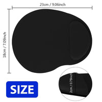 Ergonomic Wrist Rest Mouse Pad Comfortable Wrist Support Non Slip Mice Mat Soft Mousepad For PC Laptop Computer Econic Blanks