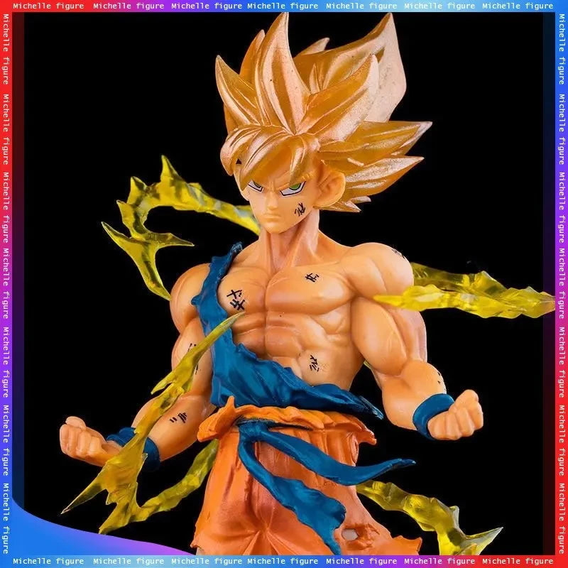 Hot Dragon Ball  Son Goku Super Saiyan Anime Figure 16cm Goku DBZ Action Figure Model Gifts Collectible Figurines for Kids Quick Pick Grocers