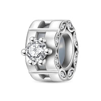 100% 925 Sterling Silver Rainbow Zircon Colorful Butterfly Dragon Shaped Silicone Stopper Charms Beads Fit DIY Bracelets Jewelry Econic Blanks