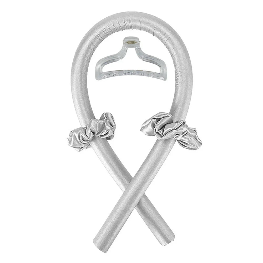 Heatless Curling Rod Headband No Heat Silk Curls Ribbon Hair Rollers Sleeping Soft Headband Lazy Hair Curlers Hair Styling Tools Quick Pick Grocers