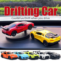 Drifting Car Model dashboard Swing Moving cool sports racing ornaments dash interior accessories decor items fun decorations men