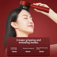 3 Modes Electric Vibration Massage Comb Red Light Therapy Hair Growth Massage Scalp Brush Oil Liquid Applicator Head Massager Quick Pick Grocers