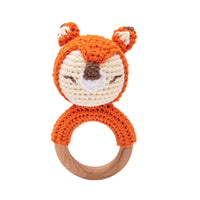 Baby Toys Crochet Animal Rattle Cartoon Music Rattle Toys for Baby Kawaii Teether Rattle Baby Toy 0 12 Months Montessori Toys Purest Peak