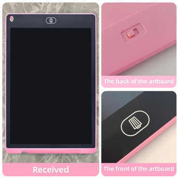 6.5 inch LCD Writing Tablet Drawing Board Montessori Educational Drawing Toys For Kids Students Magic Blackboard Toy Gift Econic Blanks