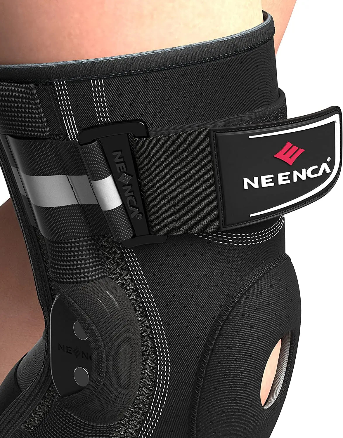 NEENCA Hinged Knee Brace for Knee Pain Knee Support with Side Stabilizers Joint Pain Relief Arthritis Meniscus Tear ACL PCL Quick Pick Grocers