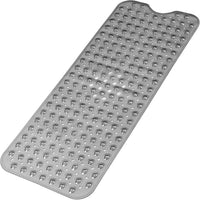 1pc Cartoon Extra Long Bathtub Mat 40x100cm Non Slip Bath Mat for Bathroom Tubs Shower Mats with Suction Cups & Drain Holes Quick Pick Grocers