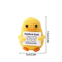 Crochet Positive Energy Doll Pocket Hug Mother's Day Gifts 2026 Handmade Knitted Ornament Handmade Crochet Doll Graduation Gifts Quick Pick Grocers