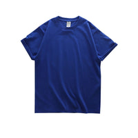 Dukeen 280gsm Oversized Heavy T-Shirt for Men Summer Short Sleeve Tee Cotton Solid Color Top Casual T Shirts One Piece Quick Pick Grocers